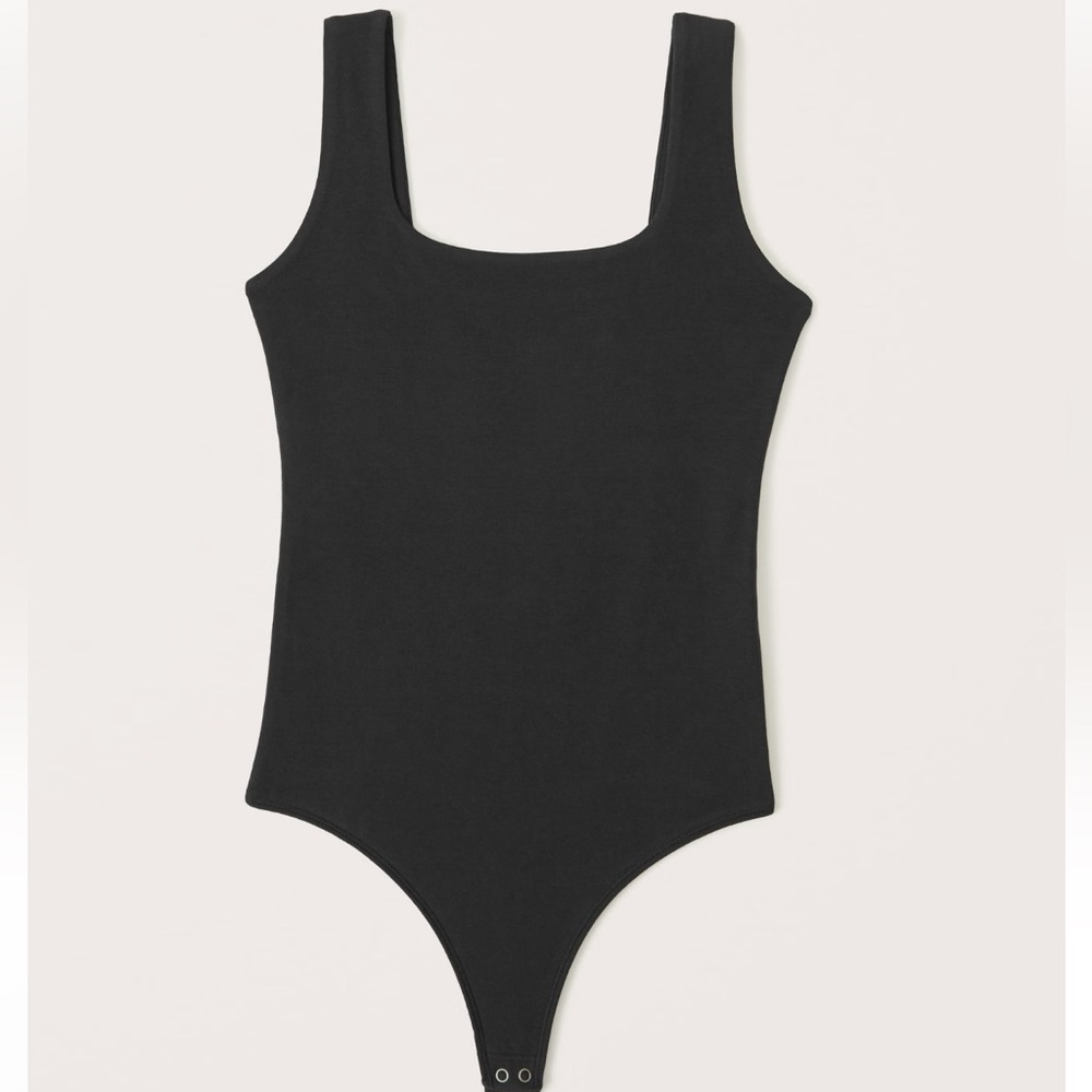 Abercrombie | Black Tank Bodysuit